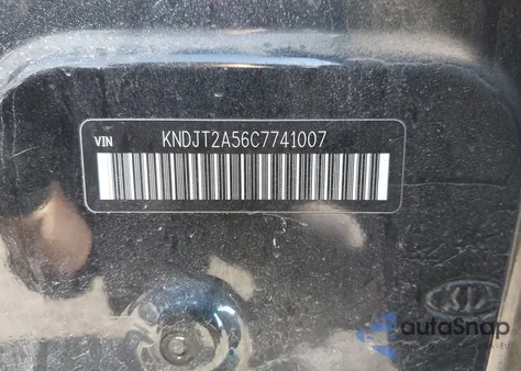2012 Kia Soul from USA, damaged, VIN KNDJT2A56C7741007